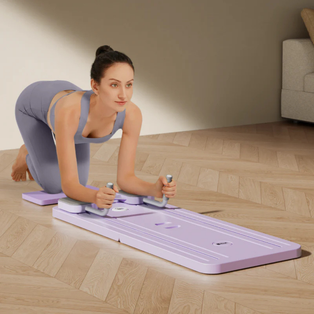 Færanlegt Pilates Reformer Tæki – Fyrir Heimæfingar, Líkamsmótun og Daglega Notkun (Forsala )