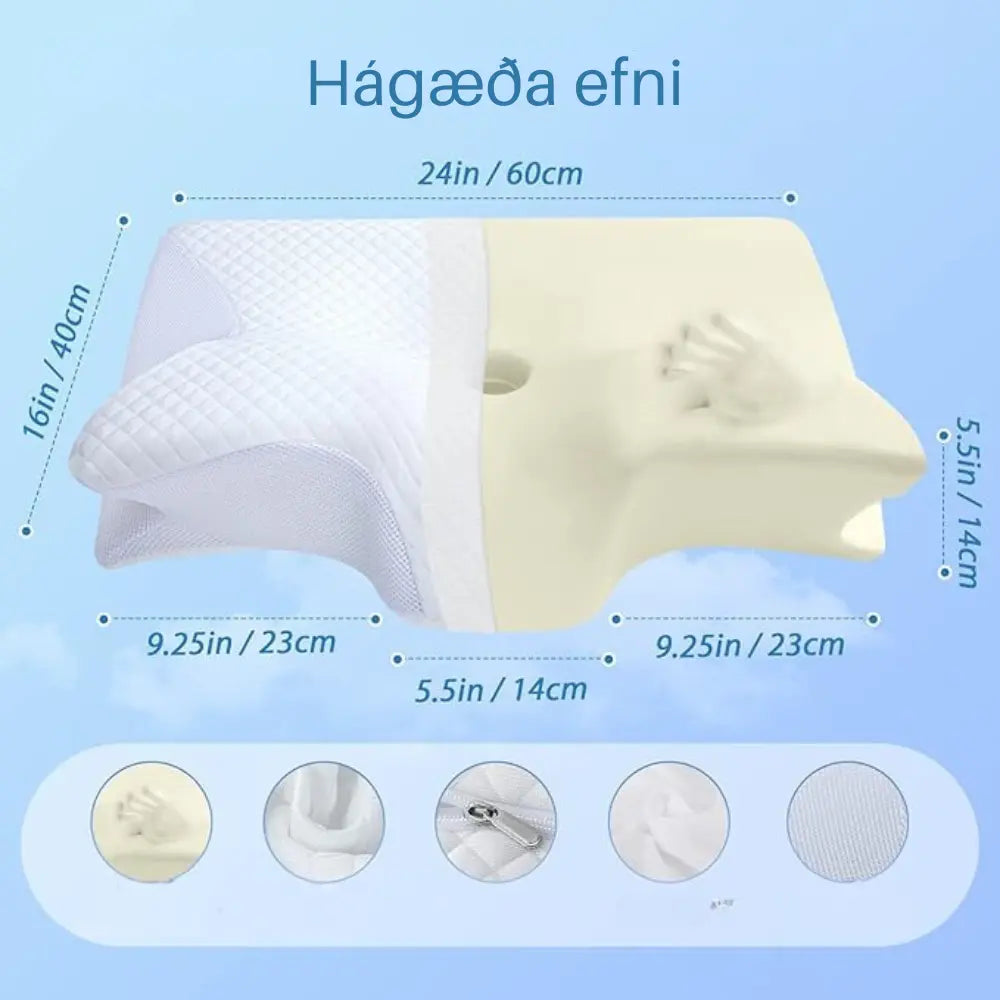 Höfuðpúði - Einstök hönnun , Einstakur Stuðningur - Snjall Tæki