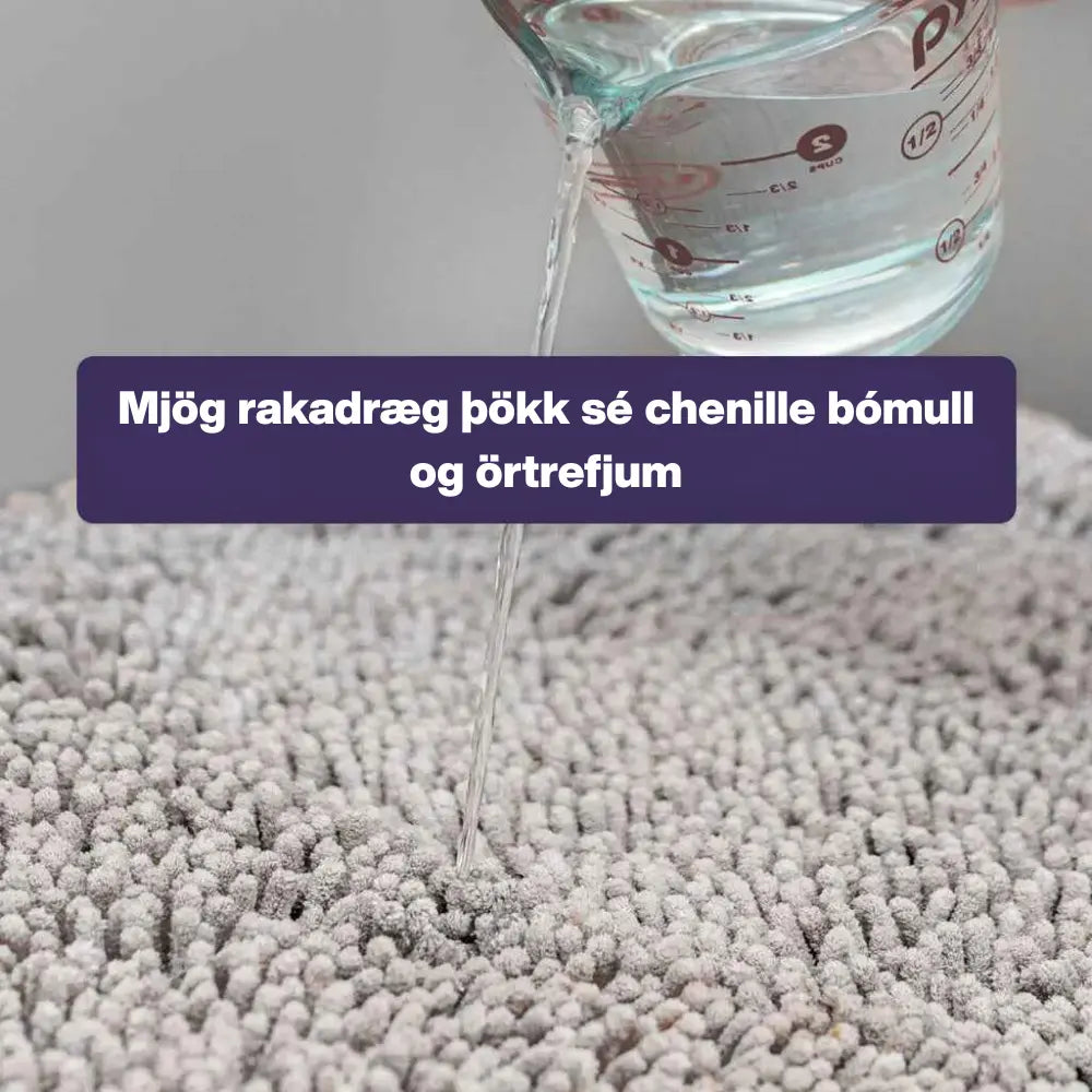 Gólfmotta fyrir Hunda – Dregur í sig Mó og Bleytu af Pörtum 🐾 Vatnsheld og Auðhreinsanleg Snjall Tæki