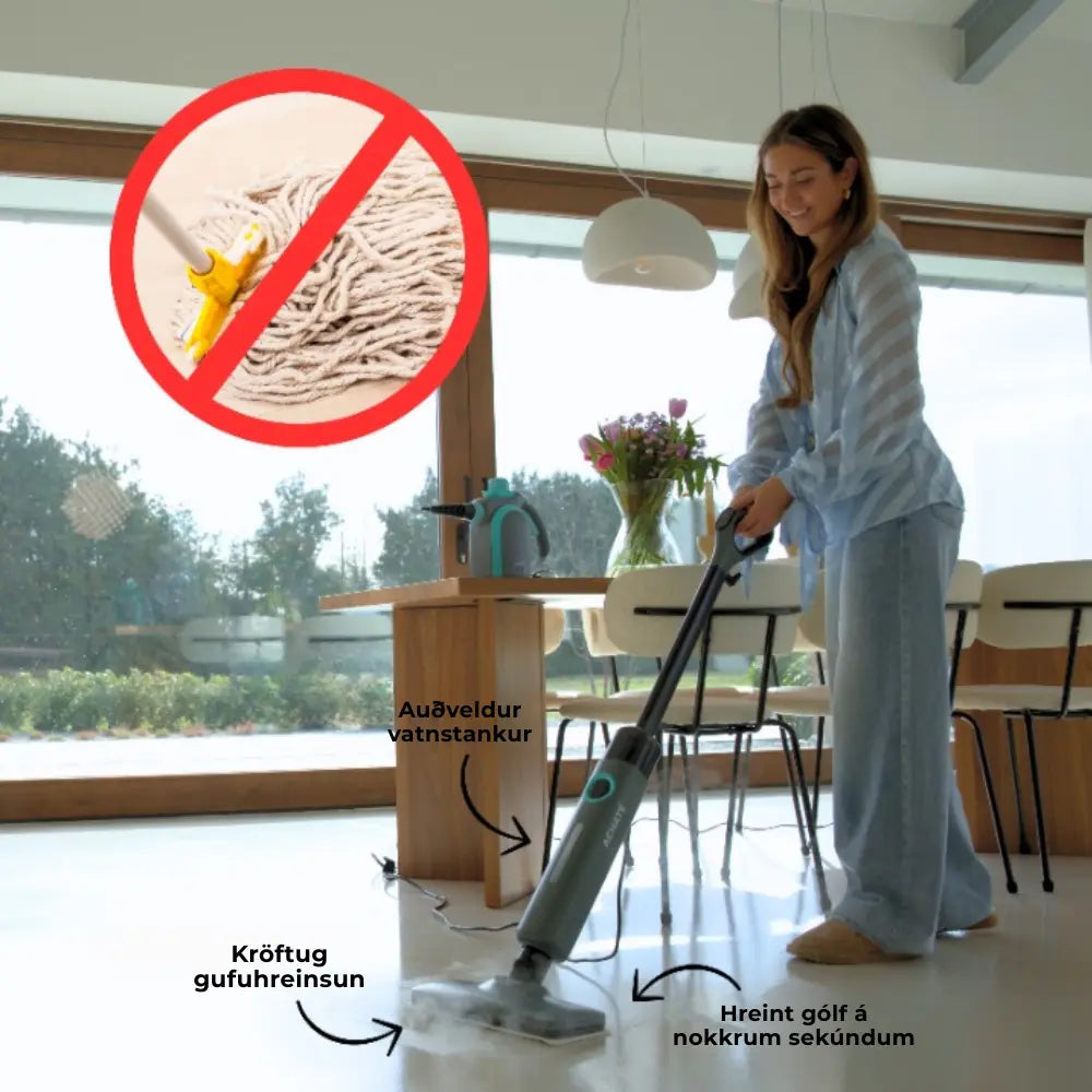 Steam Mop - Snjall Tæki