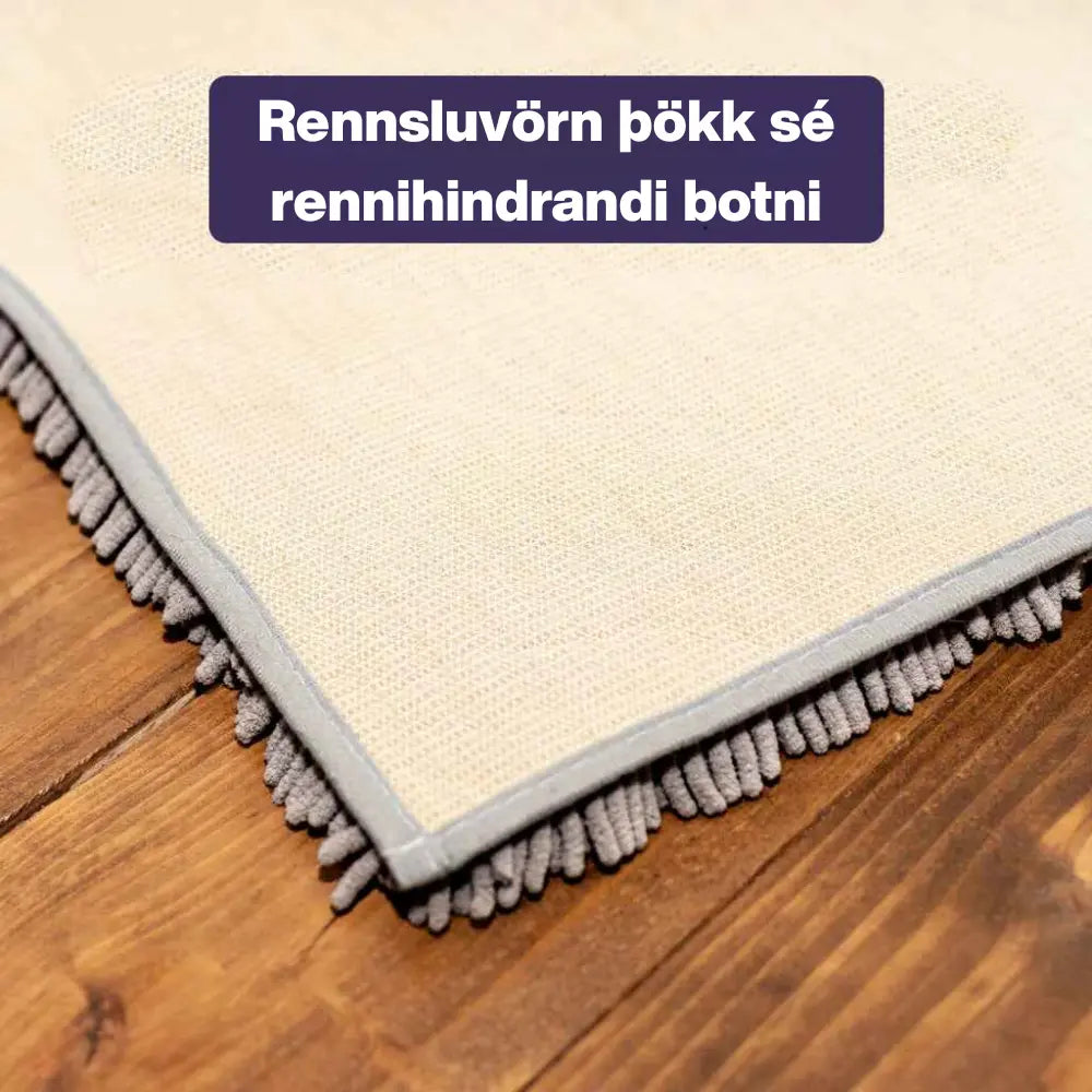 Gólfmotta fyrir Hunda – Dregur í sig Mó og Bleytu af Pörtum 🐾 Vatnsheld og Auðhreinsanleg Snjall Tæki