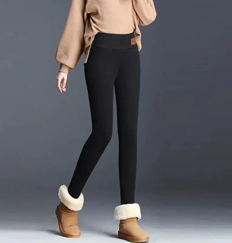 Vetrar Leggings - Með þykku og þægilegu efni - Snjall Tæki