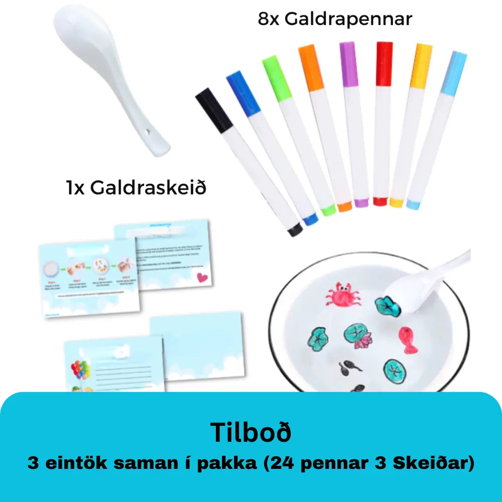 Galdra Penna Pakki - Snjall Tæki