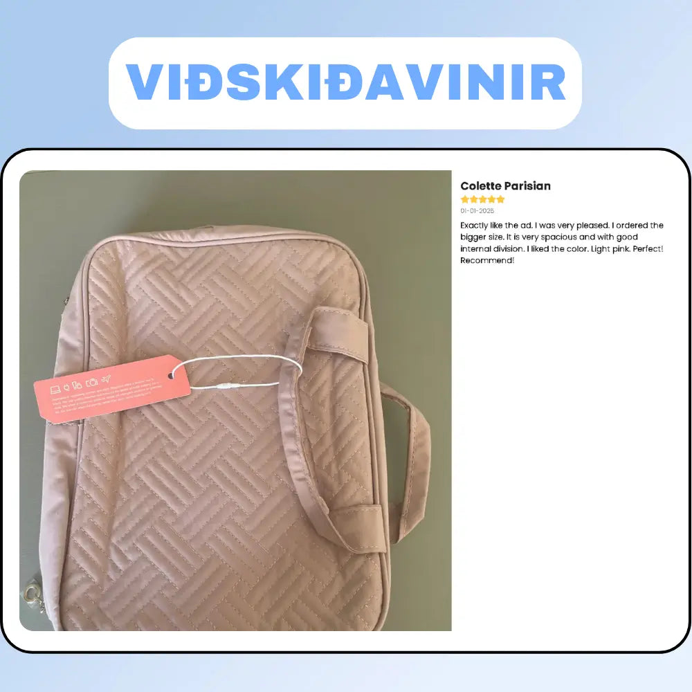 Travel Bag - Snjall Tæki