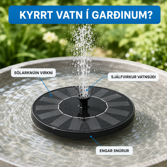 Vatnsbrunnur – Sjálfvirkur