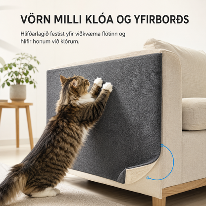 Klórvörn fyrir Ketti – Endingargott lím fyrir Veggi, Húsgögn og Horn