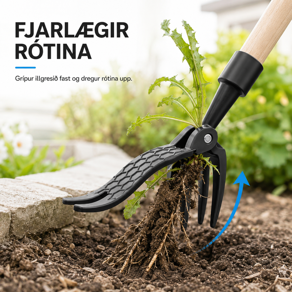 Arfahreinsir - Fjarlægir Illgresi ( Án SKAFT )