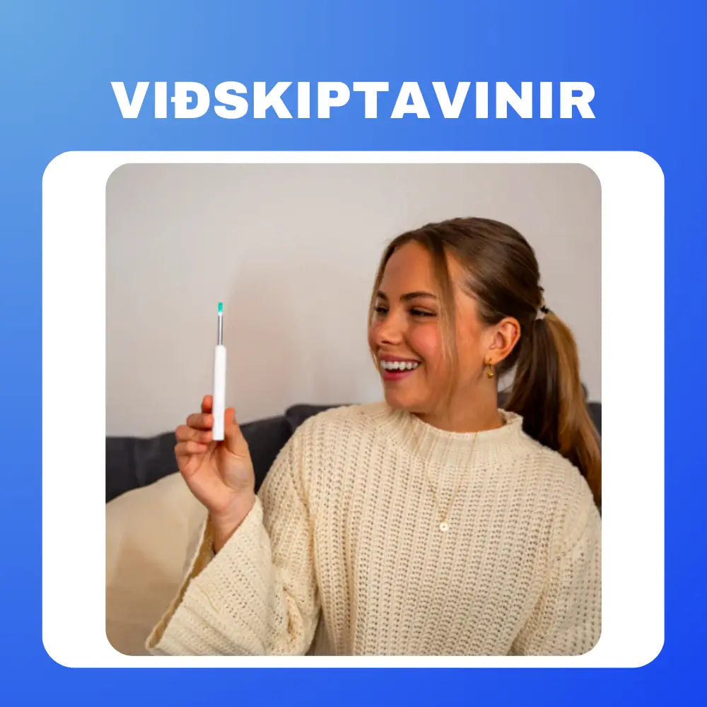 Eyrnahreinsir - með myndavél - Snjall Tæki