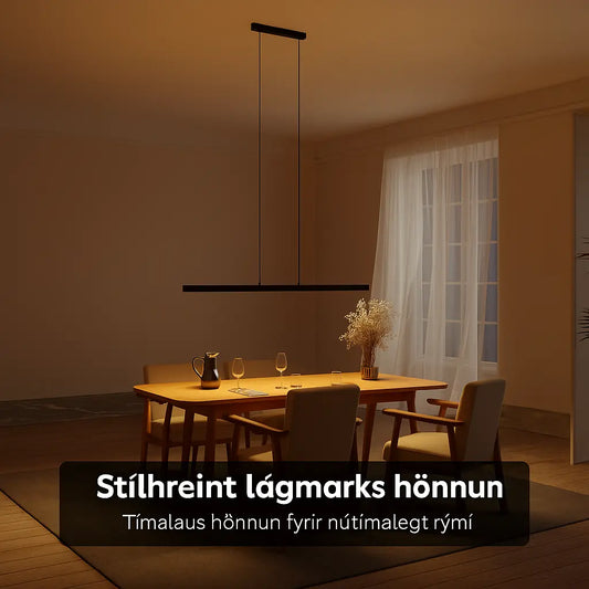 Calimera hönnunar hangandi LED-ljós – dimmanlegt, hæðarstillt & appstýrt Snjall Tæki