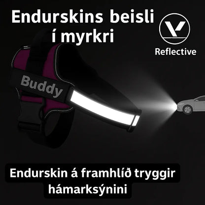 Sérsniðið Togahemjandi Hundabelti Fyrir Daglega Notkun Snjall Tæki