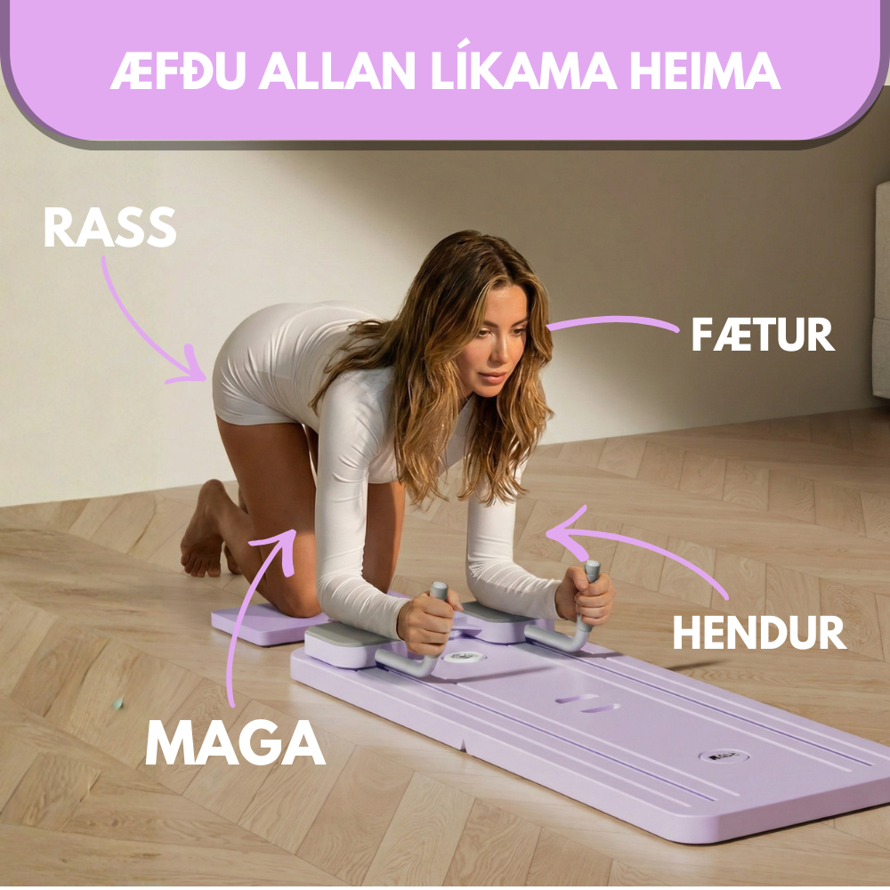 Pilates Reformer - Fyrir Allan Líkamann