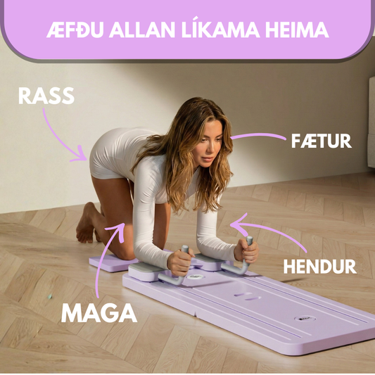 Pilates Reformer - Fyrir Allan Líkamann