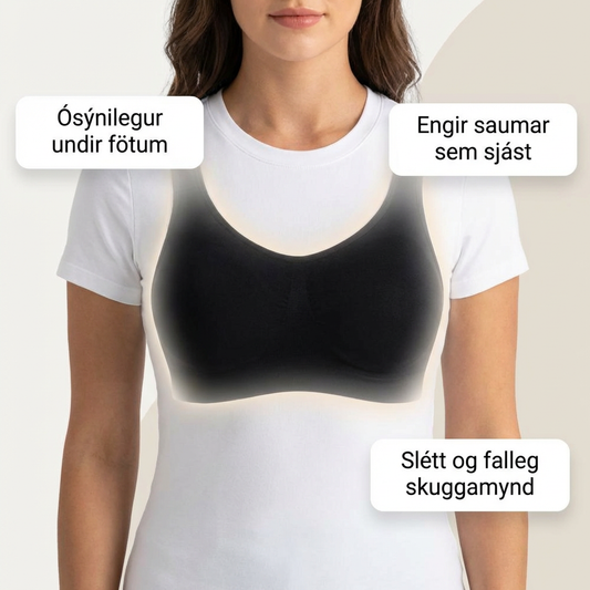 Mótunar Brjóstahaldari - Fyrir Daglega Notkun og Langtíma Þægindi