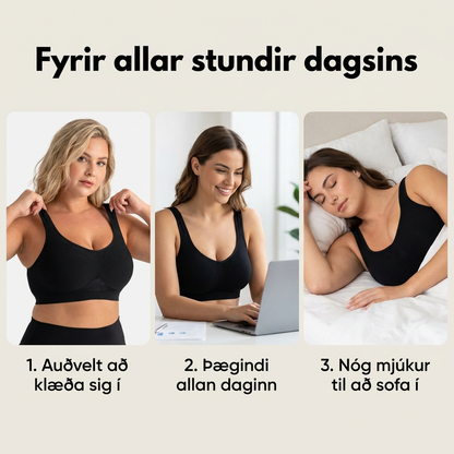 Mótunar Brjóstahaldari - Fyrir Daglega Notkun og Langtíma Þægindi