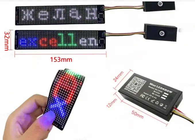 Customizable LED skjár - Snjall Tæki